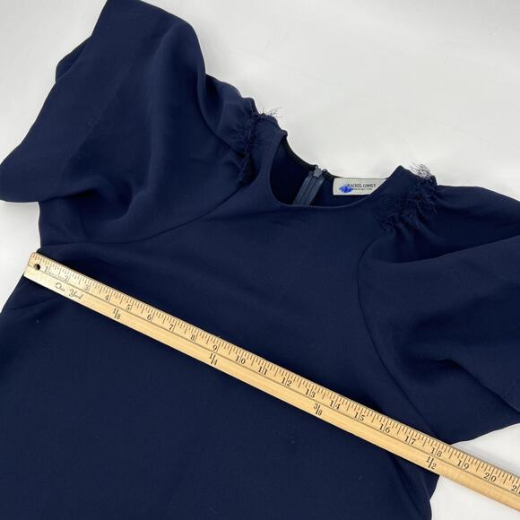 Rachel Comey Relict Mini Dress Size 4 Navy Designer Made in NYC Minimalist - Picture 7 of 11